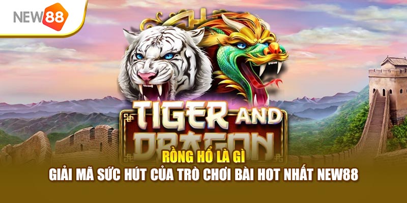 Rồng Hổ Là Gì - Giải Mã Sức Hút Của Trò Chơi Bài Hot Nhất New88